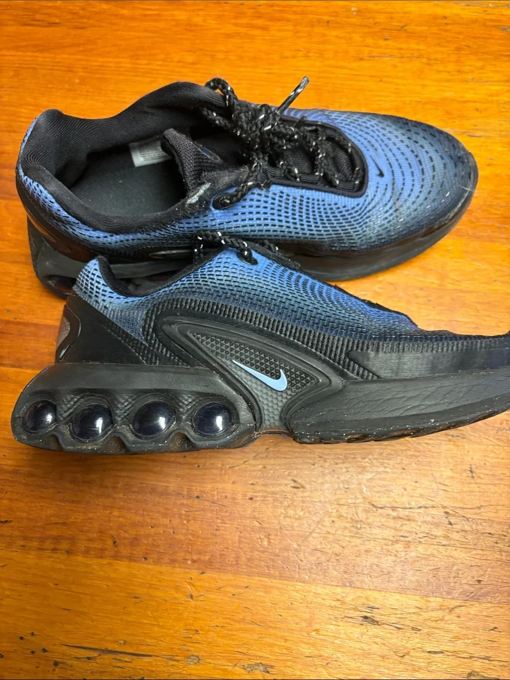 Nike Youth 6Y Lightweight Air Max DN Sneakers - Baltic Blue & Black - Picture 5 of 7